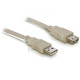 DELOCK Cable USB 2.0 extension A/A 3m (82240) DELOCK Cable USB 2.0 extension A/A 3m (82240)