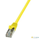 LOGILINK CAT5E F/UTP PATCH CABLE AWG26 YELLOW 1,00M CP1037S