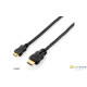 Equip 119307 HDMI - MiniHDMI kábel 1.4, apa/apa, 2m
