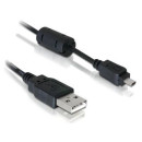 USB KÁBEL 2.0 MINI 8PIN 1.8M DELOCK 82414 USB KÁBEL 2.0 MINI 8PIN 1.8M DELOCK 82414