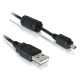 USB KÁBEL 2.0 MINI 8PIN 1.8M DELOCK 82414 USB KÁBEL 2.0 MINI 8PIN 1.8M DELOCK 82414