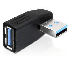 Delock USB 3.0 apa-anya vízszintesen 270°-ban forgatott adapter /65342/ Delock USB 3.0 apa-anya vízszintesen 270°-ban forgatott adapter /65342/