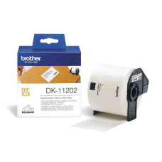 BROTHER DK-11202 előv&aacute;gott &ouml;ntapad&oacute;s c&iacute;mke 300db/tekercs 62mm x 100mm White