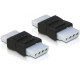 DELOCK Adapter 4 pin Molex female-female (65045) DELOCK Adapter 4 pin Molex female-female (65045)
