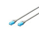 Digitus Premium CAT 5e UTP patch kábel, hossza: 15m, szürke DK-1512-150 Digitus Premium CAT 5e UTP patch kábel, hossza: 15m, szürke DK-1512-150