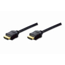 HDMI High Speed with Ethernet Connection Cable 2,0m AK-330114-020-S