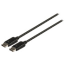 Valueline DisplayPort 1.2 kábel DisplayPort dugasz- dugasz, 2,00 m, fekete Valueline DisplayPort 1.2 kábel DisplayPort dugasz- dugasz, 2,00 m, fekete