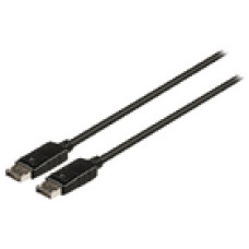Valueline DisplayPort 1.2 kábel DisplayPort dugasz- dugasz, 2,00 m, fekete Valueline DisplayPort 1.2 kábel DisplayPort dugasz- dugasz, 2,00 m, fekete