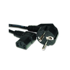 Gembird tápkabel, 90 fokos csatlakozó, 1.8m PC-186A-VDE Gembird tápkabel, 90 fokos csatlakozó, 1.8m PC-186A-VDE