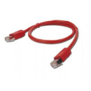Gembird FTP kat.5e RJ45 patch kábel, 1m, piros PP22-1M/R Gembird FTP kat.5e RJ45 patch kábel, 1m, piros PP22-1M/R