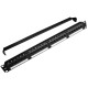 Gembird 19'' patch panel 24 port 1U cat.6 with rear cable management, black NPP-C624CM-001 Gembird 19'' patch panel 24 port 1U cat.6 with rear cable management, black NPP-C624CM-001