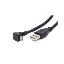 Gembird micro USB cable 2.0 AM-MBM5P 1.8M angled 90'' black CCP-MUSB2-AMBM90-6