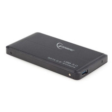 Gembird k&uuml;lső USB 3.0 h&aacute;z 2.5'' SATA HDD-re/SSD, alum&iacute;nium, fekete EE2-U3S-2