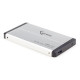 HDD/SSD enclosure Gembird 2.5'' SATA - USB 3.0, Aluminium, Ezüst EE2-U3S-2-S