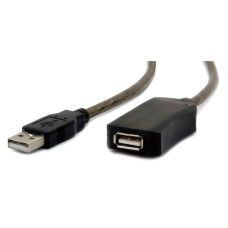 Gembird USB 2.0 aktív hosszabbító kábel, 10m UAE-01-10M