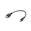 Gembird cable USB OTG AF to micro BM, 0,15 m A-OTG-AFBM-03 Gembird cable USB OTG AF to micro BM, 0,15 m A-OTG-AFBM-03
