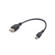Gembird cable USB OTG AF to micro BM, 0,15 m A-OTG-AFBM-03 Gembird cable USB OTG AF to micro BM, 0,15 m A-OTG-AFBM-03