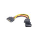 Gembird cable power SATA 15 pin - 2x SATA HDD - straight CC-SATAM2F-01 Gembird cable power SATA 15 pin - 2x SATA HDD - straight CC-SATAM2F-01