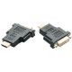 Gembird redukce HDMI(M) - DVI-D(F)(24+1) Single link, black A-HDMI-DVI-3 Gembird redukce HDMI(M) - DVI-D(F)(24+1) Single link, black A-HDMI-DVI-3
