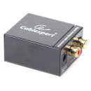 Gembird digital to analog audio converter DSC-OPT-RCA-001