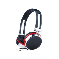 Gembird stereo headphones with microphone and volume control, black/silver/red MHS-903 Gembird stereo headphones with microphone and volume control, black/silver/red MHS-903