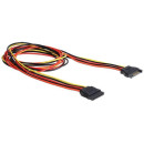 Delock Cable Power SATA 15 Pin male SATA 15 Pin female extension 100 cm 60133 Delock Cable Power SATA 15 Pin male SATA 15 Pin female extension 100 cm 60133