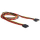 Delock Cable Power SATA 15 Pin male SATA 15 Pin female extension 100 cm 60133 Delock Cable Power SATA 15 Pin male SATA 15 Pin female extension 100 cm 60133