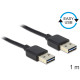 Delock EASY-USB 2.0-A apa apa kábel, 1 m 83460 Delock EASY-USB 2.0-A apa apa kábel, 1 m 83460