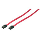 LogiLink S-ATA Cable,2x male,red,0,30M CS0009