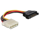 Gembird SATA (male) to Molex (female) power cable, 15cm CC-SATA-PS-M