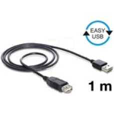Delock EASY-USB 2.0 -A apa  USB 2.0-A anya hosszabb&iacute;t&oacute; k&aacute;bel, 1 m 83370
