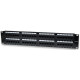 INTELLINET Patch Panel 19'' 48 portos UTP kat.6 2U, fekete 560283 INTELLINET Patch Panel 19'' 48 portos UTP kat.6 2U, fekete 560283