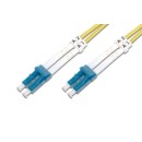 Digitus üvegszálas optikai patch kábel , duplex SM 9/125 OS2 LC / LC 3m DK-2933-03