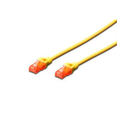 Digitus Premium CAT 6 UTP patch kábel, hossza: 3,0m, sárga DK-1612-030/Y Digitus Premium CAT 6 UTP patch kábel, hossza: 3,0m, sárga DK-1612-030/Y