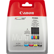 Canon CLI551 C/M/Y/BK Multi Pack w/o Sec tinta  iP7250/MG5450/MG6350 6509B009