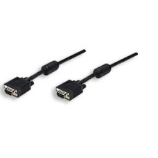 Manhattan monitor kábel, SVGA HD15 M/HD15 M 3m, ferrítmagos, fekete 317733 Manhattan monitor kábel, SVGA HD15 M/HD15 M 3m, ferrítmagos, fekete 317733