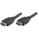 Manhattan monitor kábel, HDMI/HDMI 5m, árnyékolt, fekete, Ethernet Chanel 323239 Manhattan monitor kábel, HDMI/HDMI 5m, árnyékolt, fekete, Ethernet Chanel 323239