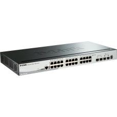 D-Link 28-Port Gigabit Stackable Smart Managed Switch including 4 10G SFP+ DGS-1510-28X
