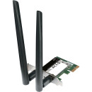 D-Link vezeték nélküli AC1200 DualBand PCIe Adapter DWA-582 D-Link vezeték nélküli AC1200 DualBand PCIe Adapter DWA-582
