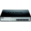 D-Link 8-Port Desktop Gigabit, 8 X PoE+ up to 30W, max. 140W DGS-1008MP