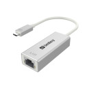 Sandberg konverter, USB-C -- RJ45 136-04 Sandberg konverter, USB-C -- RJ45 136-04