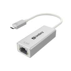 Sandberg konverter, USB-C -- RJ45 136-04