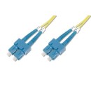 Digitus üvegszálas optikai patch kábel , duplex SM 9/125 SC / SC 2m DK-2922-02