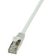 LogiLink CAT5e F/UTP Patch kábel AWG26 grey  5,00m CP1072S