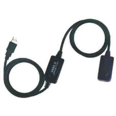 USB2.0 A-A 10m aktív Hossz. Wiretek VE594