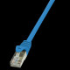 LOGILINK - Patchcord Cat.5e F/UTP 0,25m blue CP1016S