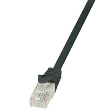 LOGILINK - Patchcord Cat.6 U/UTP EconLine 1,00m black CP2033U LOGILINK - Patchcord Cat.6 U/UTP EconLine 1,00m black CP2033U