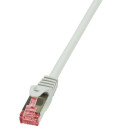 LOGILINK patchcord, Cat.6 S/FTP PIMF PrimeLine 0,5m, szürke CQ2022S LOGILINK patchcord, Cat.6 S/FTP PIMF PrimeLine 0,5m, szürke CQ2022S