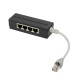 LOGILINK-  5 Port RJ45 Splitter, shielded, with 15 cm cable MP0032