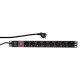 LOGILINK- 19'' PDU 1U 8 Germany Socket with ON/OFF Switch PDU8C01 LOGILINK- 19'' PDU 1U 8 Germany Socket with ON/OFF Switch PDU8C01